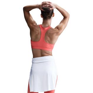 Nike Soutien-gorge de sport rembourr&eacute; &agrave; soutien moyen Swoosh pour femmes