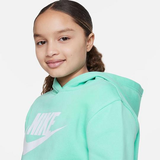 Girls mint hoodie top
