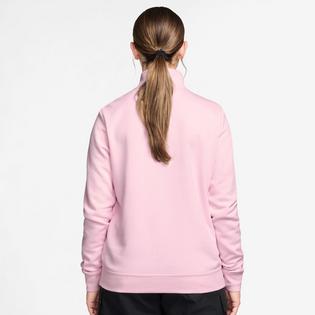 Nike Chandail col ras du cou molletonn&eacute; zipp&eacute; 1/2 Sportswear Club pour femmes