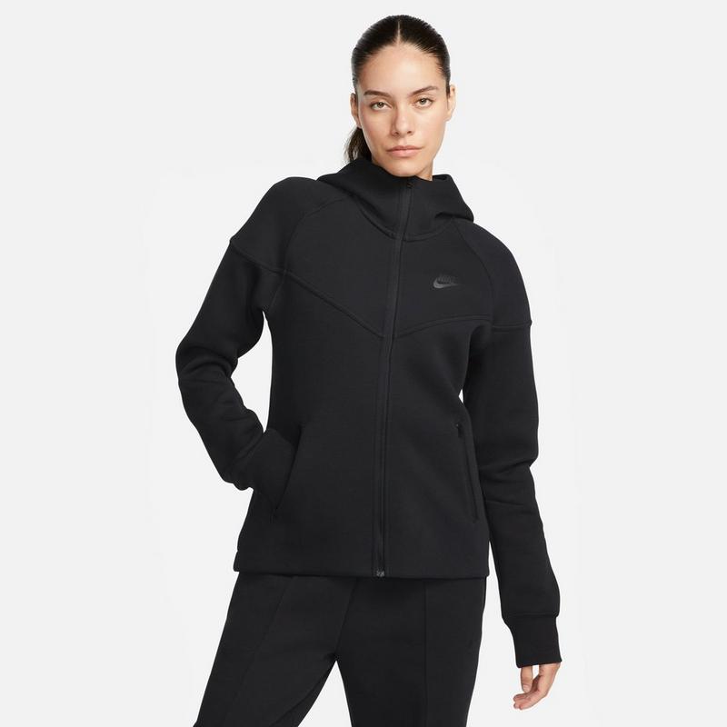 Nike Chandail &agrave; capuchon avec glissi&egrave;re Sportswear Tech Fleece Windrunner pour femmes