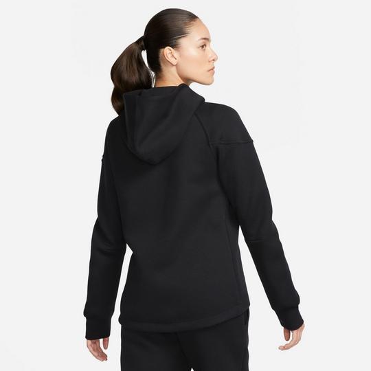 Black nike tech fleece hoodie best sale