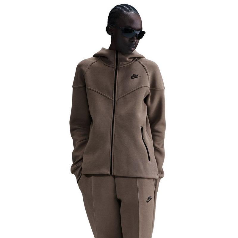 Nike Chandail &agrave; capuchon avec glissi&egrave;re Sportswear Tech Fleece Windrunner pour femmes