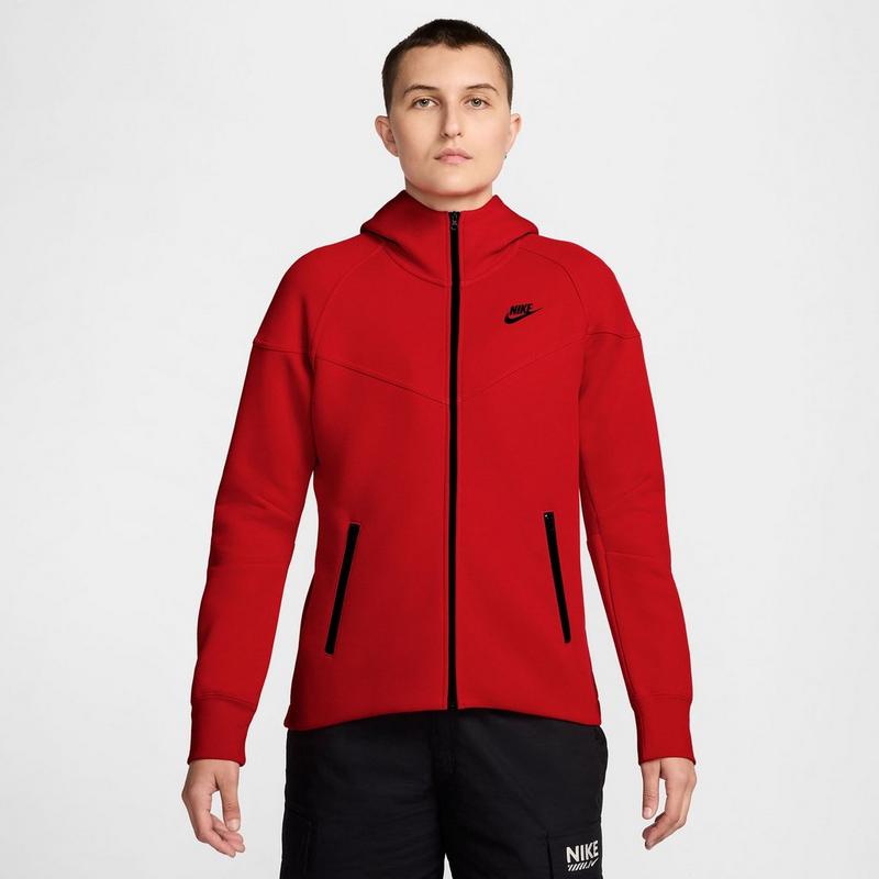 Nike Chandail &agrave; capuchon avec glissi&egrave;re Sportswear Tech Fleece Windrunner pour femmes