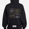 Pull   capuchon surdimensionn  Culture of Basketball pour juniors  7-16 