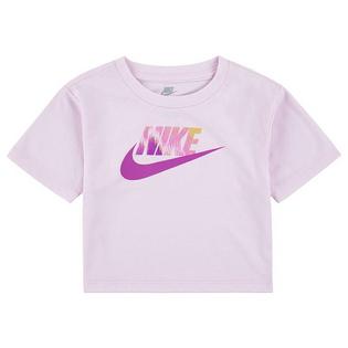 T-shirt imprimé Club Boxy pour filles [2-4T]