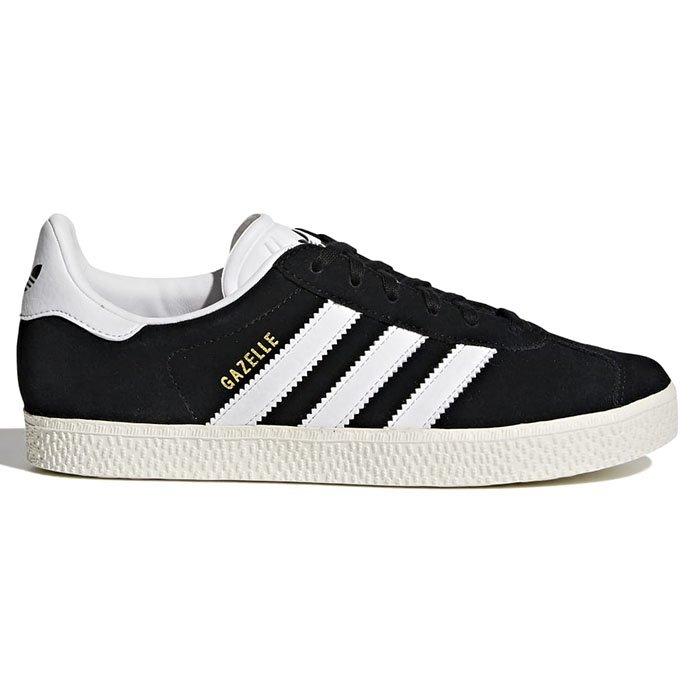 Black suede adidas gazelle best sale