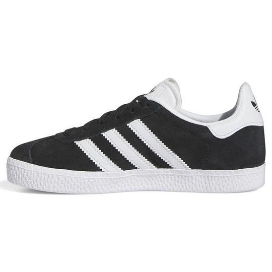 Adidas Kids Gazelle Shoes in Black White