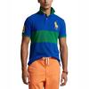 Men s Custom Slim Fit Big Pony Mesh Polo