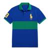 Men s Custom Slim Fit Big Pony Mesh Polo