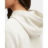 Women s Reverse Weave  French Terry Crop Curve Hem Hoodie