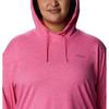 Women s Sun Trek  Hooded Pullover Top  Plus Size 