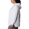 Women s Sun Trek  Hooded Pullover Top  Plus Size 