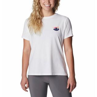 T-shirt imprimé Sun Trek pour femmes (grandes tailles)