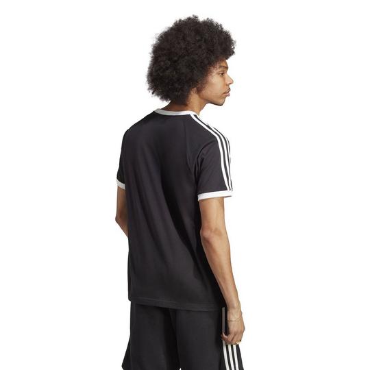 Grey adidas 3 stripe shirt new arrivals