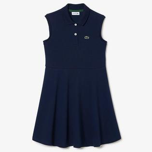 Lacoste Junior Girls' [8-16] Fit-and-Flare Stretch Pique Polo Dress
