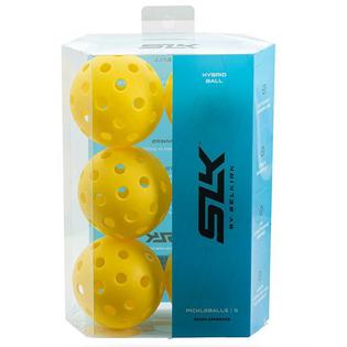 Balles de pickleball SLK Hybrid pour Intérieur/Extérieur (paquet de 6)