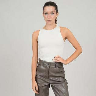 Women's Sleeveless Crew Bodysuit