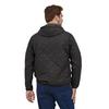 Men s Diamond Quilted Bomber Hoody Jacket