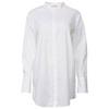 Chemise longue en coton biologique pour femmes