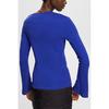 Women s Cut-Out Long Sleeve Top