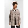 Women s Checked Shirt Jacket