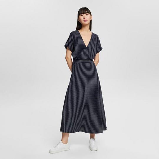 Women s Wrap-Effect Maxi Dress