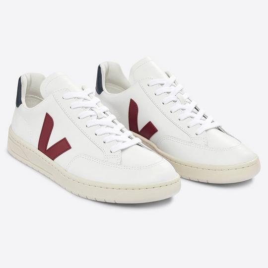 Unisex V-12 Leather Sneaker | Veja | Sporting Life Online