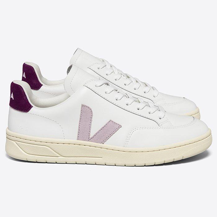 Veja - V-12 B-Mesh in Olive and White – gravitypope