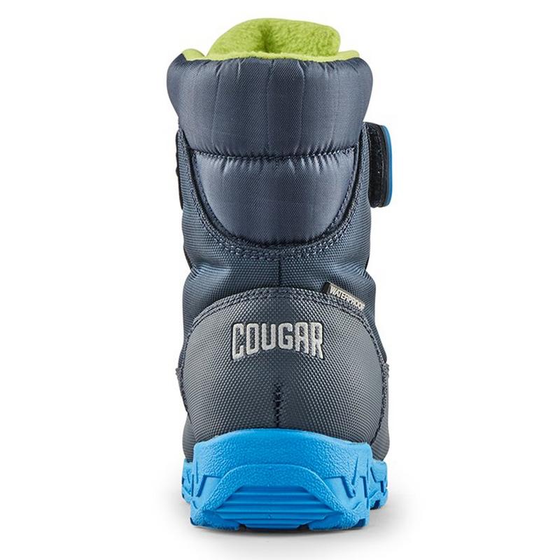 Cougar Bottes d'hiver imperm&eacute;ables en nylon Slinky pour enfants [6-13]