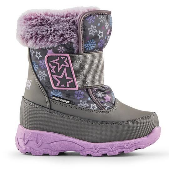 Cougar Kids   6-13  Soar Nylon Waterproof Winter Boot