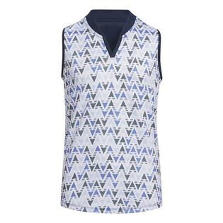 adidas Junior Girls' [8-16] HEAT.RDY Printed Sleeveless Polo