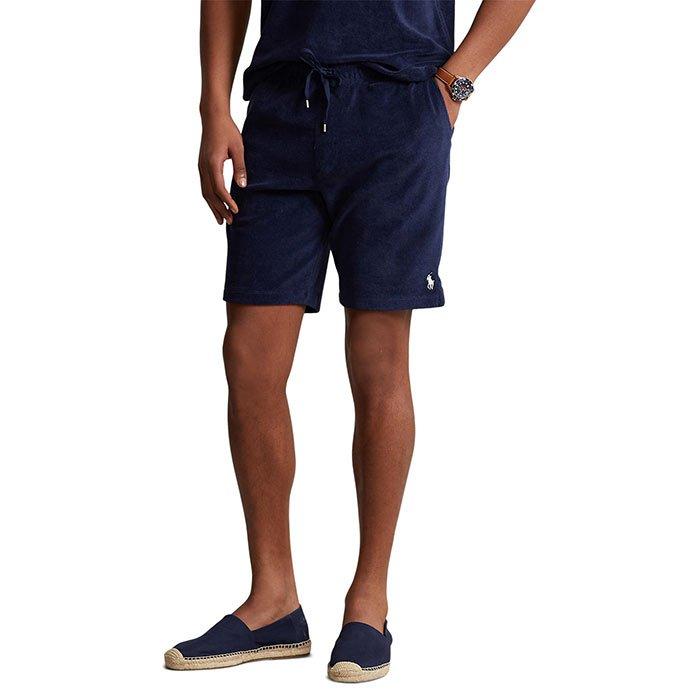 Polo Ralph Lauren Athletic Terry Shorts - Navy - Size Large