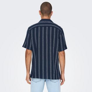 Only & Sons Men's Trev Striped Shirt