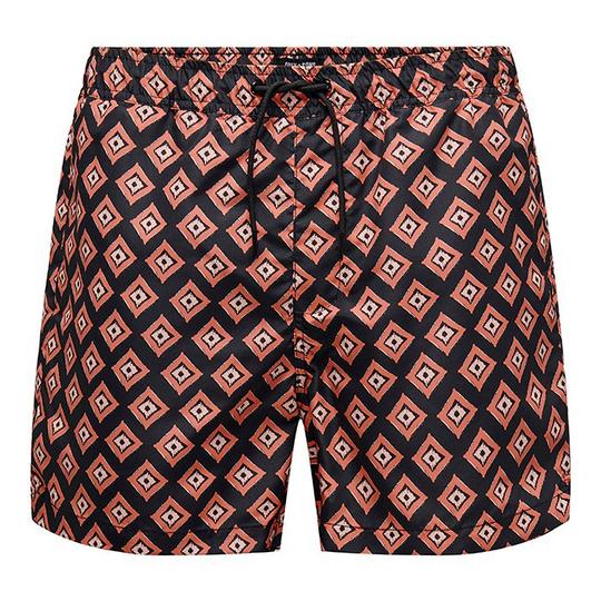 Only & Sons Maillot de bain Ted Retro pour hommes