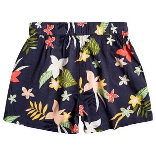 Roxy Junior Girls' [7-16] Blue Ocean Floor Short