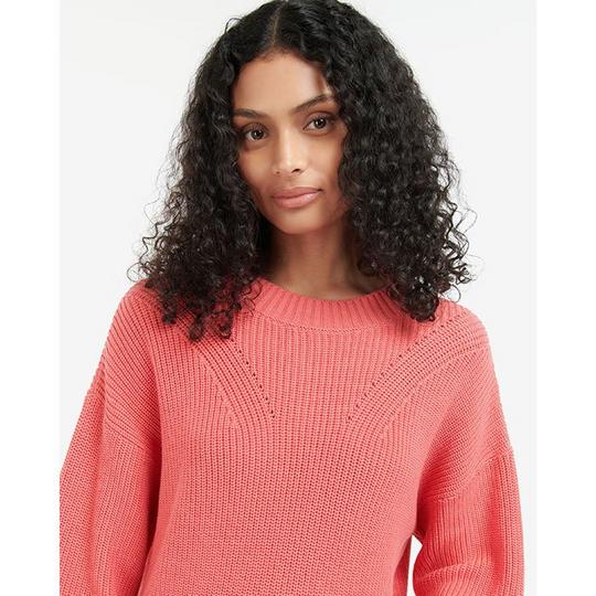 Barbour sweater womens Pink best sale