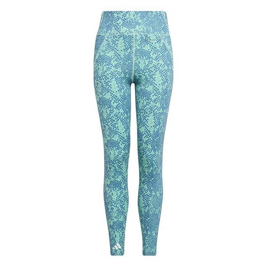adidas Junior Girls   8-16  AEROREADY Animal Print Optime 7 8 High Rise Pocket Legging