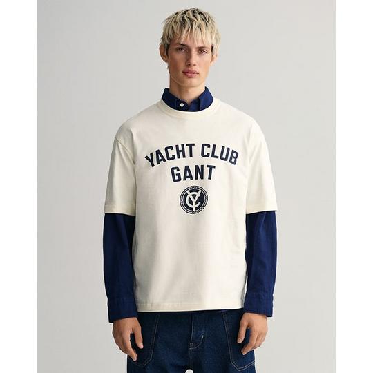 Men s Yacht Club T Shirt GANT Sporting Life Online