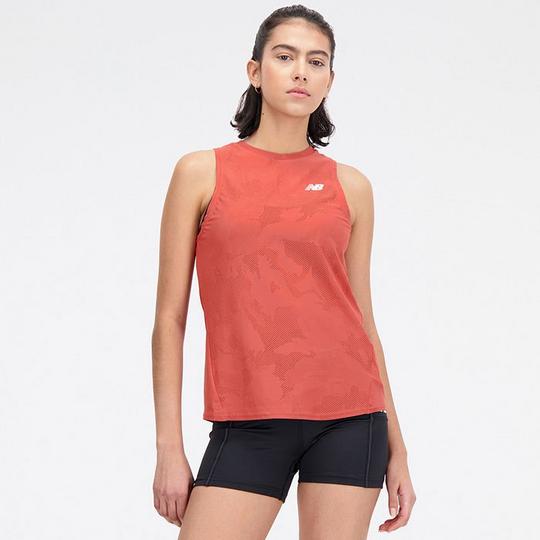 Women s Q Speed Jacquard Tank Top New Balance Sporting Life Online