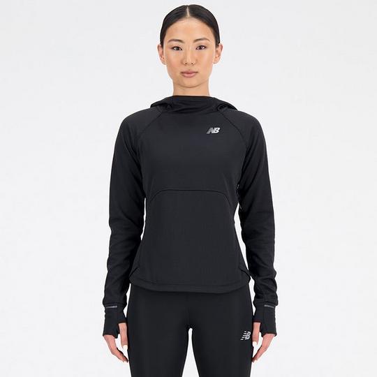 New Balance Women s NB Heat Grid Pullover Hoodie