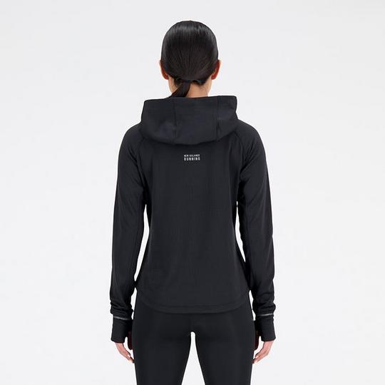 Women s NB Heat Grid Pullover Hoodie New Balance Sporting Life Online