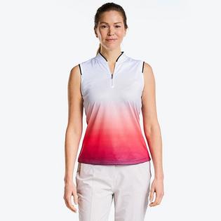 Women's Summer Mock Sleeveless Top