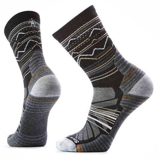 Smartwool Men s Hike Light Cushion Mountain Range Pattern Crew Sock