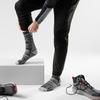 Men s Hike Light Cushion Mountain Range Pattern Crew Sock