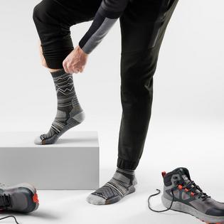 Smartwool Men's Hike Light Cushion Mountain Range Pattern Crew Sock