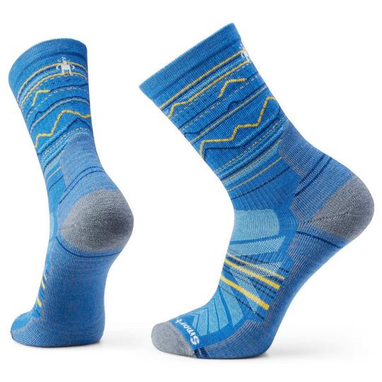 Smartwool Men s Hike Light Cushion Mountain Range Pattern Crew Sock