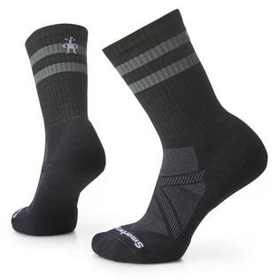 Smartwool Chaussettes mi-mollet Athletic Striped &agrave; amorti cibl&eacute; unisexes