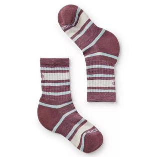 Kids' Hike Light Cushion Striped Crew Sock