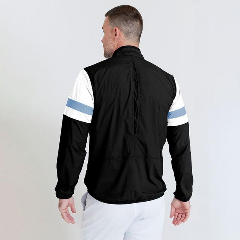 REDVANLY Veste coupe-vent Elston pour hommes