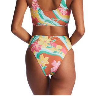 Billabong Women's Chasin Sunbeams Rise Bikini Bottom